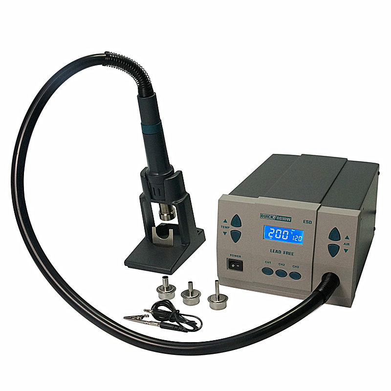 Hot Air Rework Station 861Dw - Stasiun Solder Udara Panas QUICK Spot