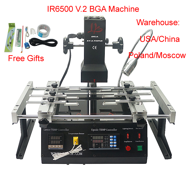 Infrared Bga Rework Station - Solder stasiun 2 zona IR6500 V.2