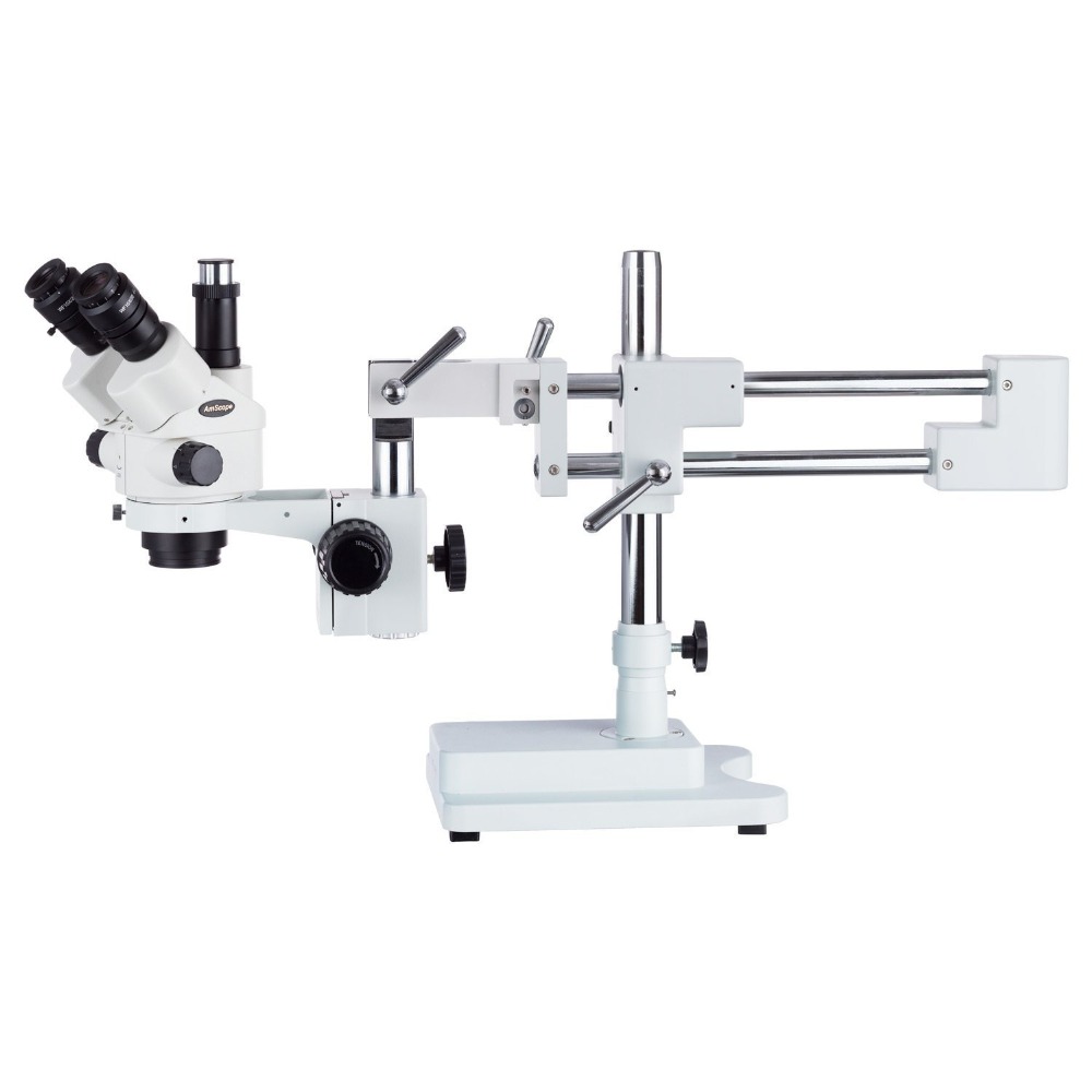 Trinocular Stereo Microscope 7X-45X - Mikroskop Stereo Trinokuler AmScope Seri SM-4
