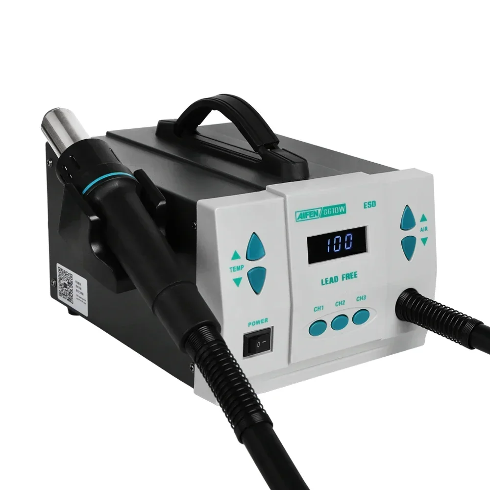 Hot Air Rework Station 861Dw - 2026 AIFEN 861DW Stasiun Solder Udara