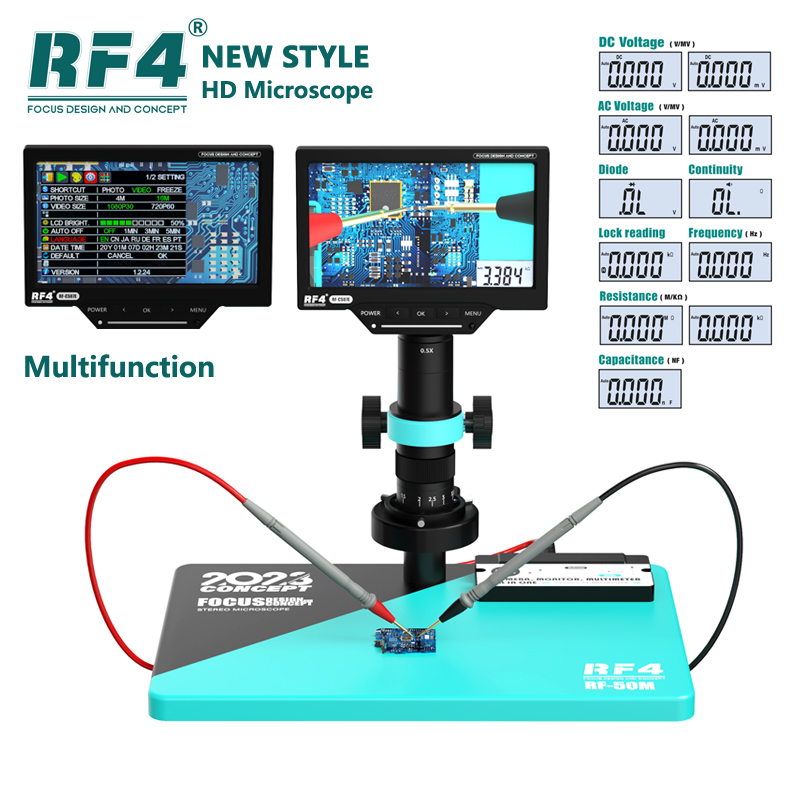 Kamera Mikroskop Video Digital - Simul-Focal Industrial Microscope 4K Hdmi ulasan dan harga