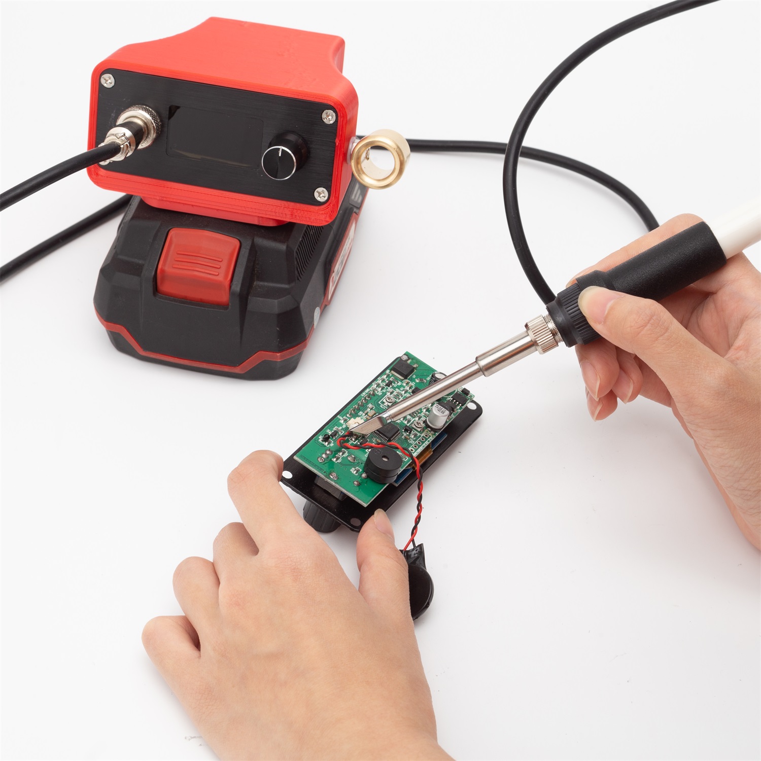 Stasiun Solder OLED T12 Pemana - T12 Soldering Station Oled ulasan dan harga