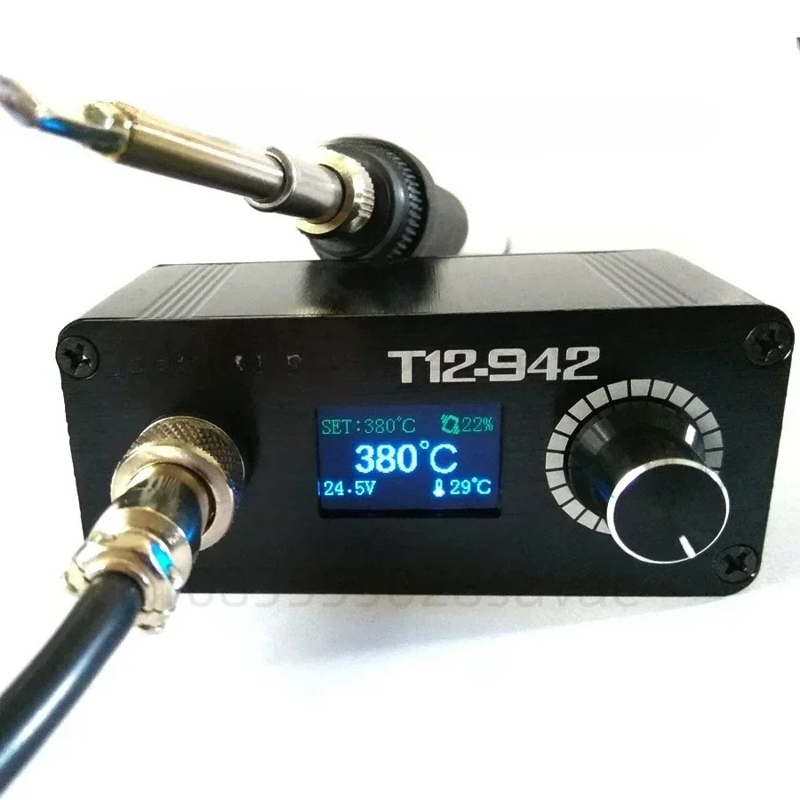 MINI T12 STC OLED Stasiun Sold - T12 Soldering Station Oled ulasan dan harga