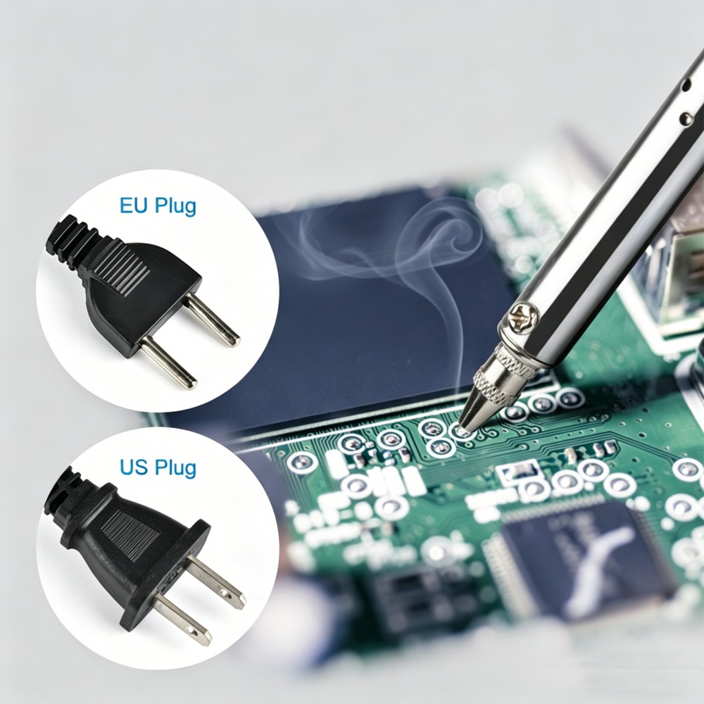 AC 220V Mesin Penyedot Timah L - Desoldering Pump Electric Vacuum Station ulasan dan harga