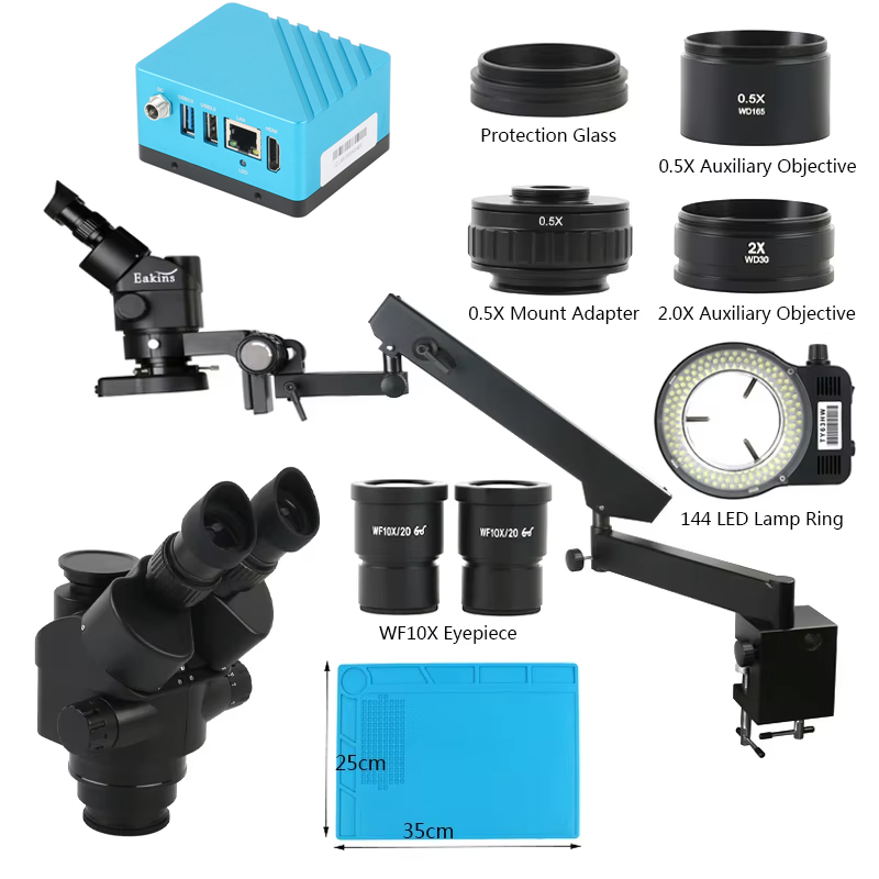 UHD 4K IMX334 HDMI Kamera Vide - Simul-Focal Industrial Microscope 4K Hdmi ulasan dan harga
