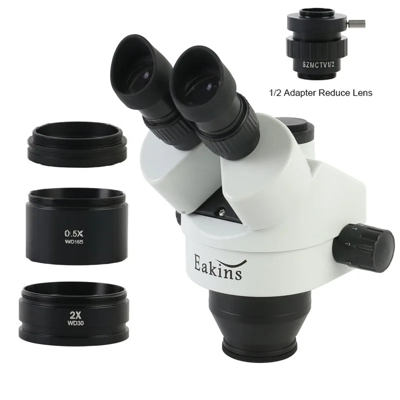 7X 90X Mikroskop Stereo Trinok - Trinocular Stereo Microscope 7X-45X ulasan dan harga