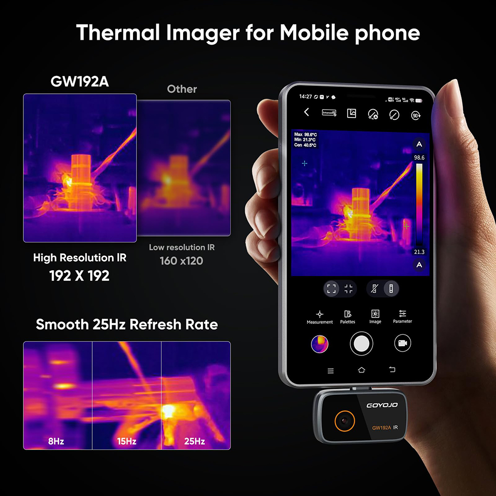 Kamera Pencitraan Termal GW192 - Thermal Imaging Camera Pcb Repair ulasan dan harga