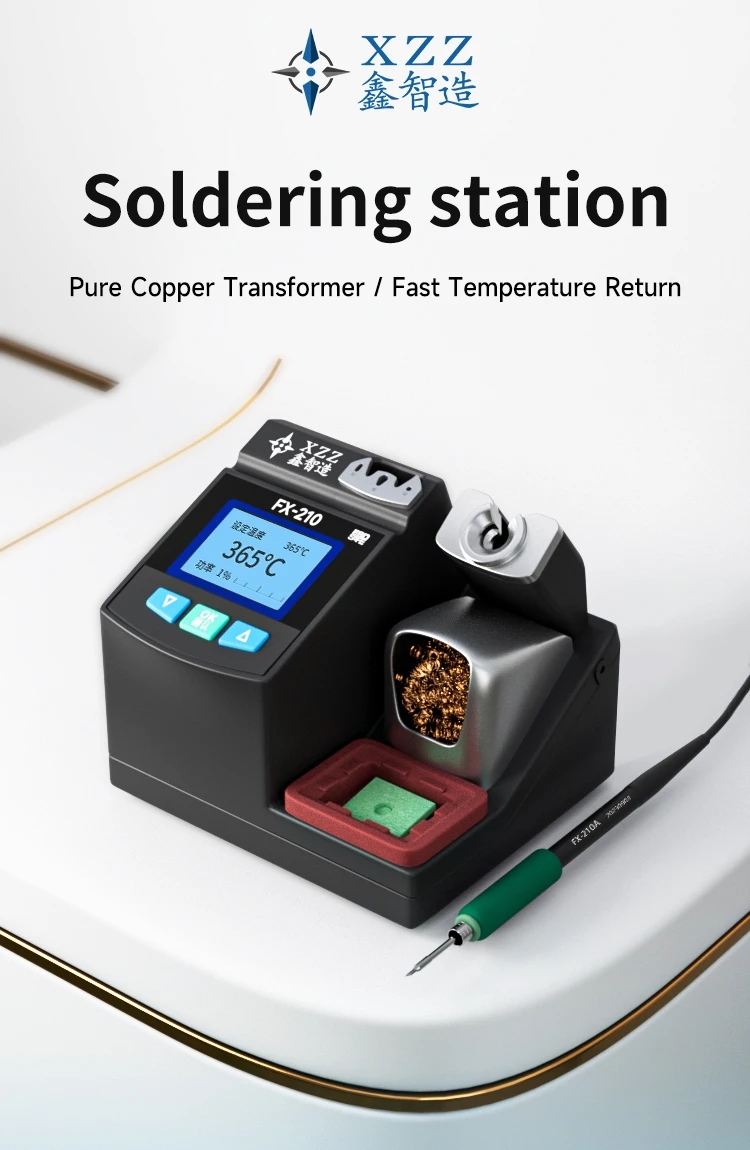 Stasiun Solder Presisi Super X - C210 Precision Soldering Station ulasan dan harga